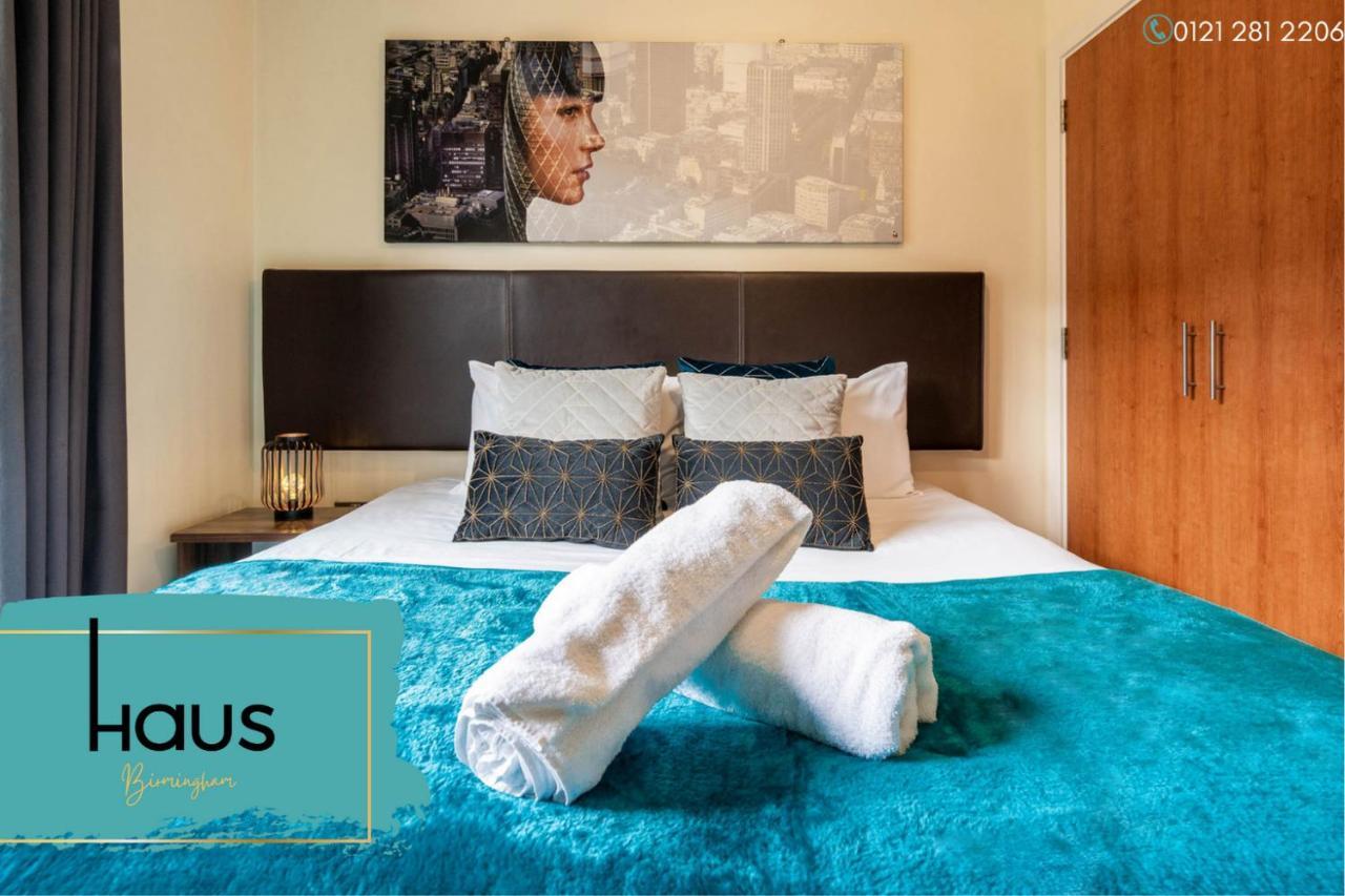 Haus City Centre Apartment - Arcadian -Balcony - Secure Parking - Wifi-Smart Tv - China Town -Top Rated Бирмингем Экстерьер фото